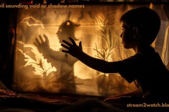 evil sounding void or shadow names