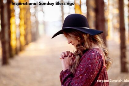 inspirational sunday blessings