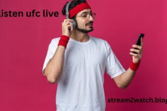 listen ufc live