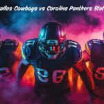 dallas cowboys vs carolina panthers stats