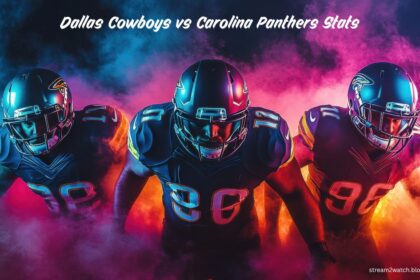 dallas cowboys vs carolina panthers stats