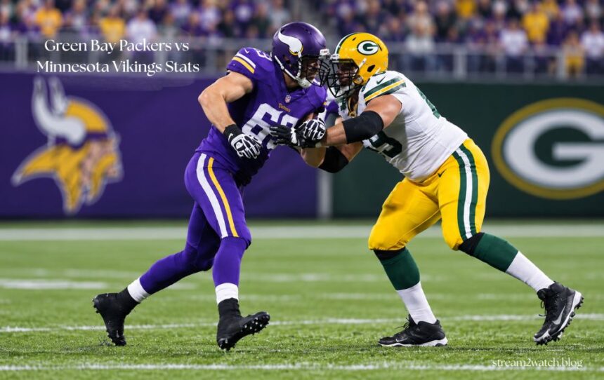 green bay packers vs minnesota vikings stats