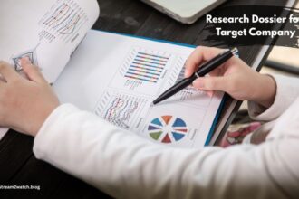 research dossier for target company