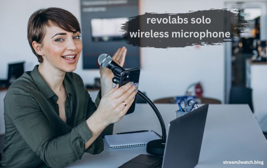 revolabs solo wireless microphone