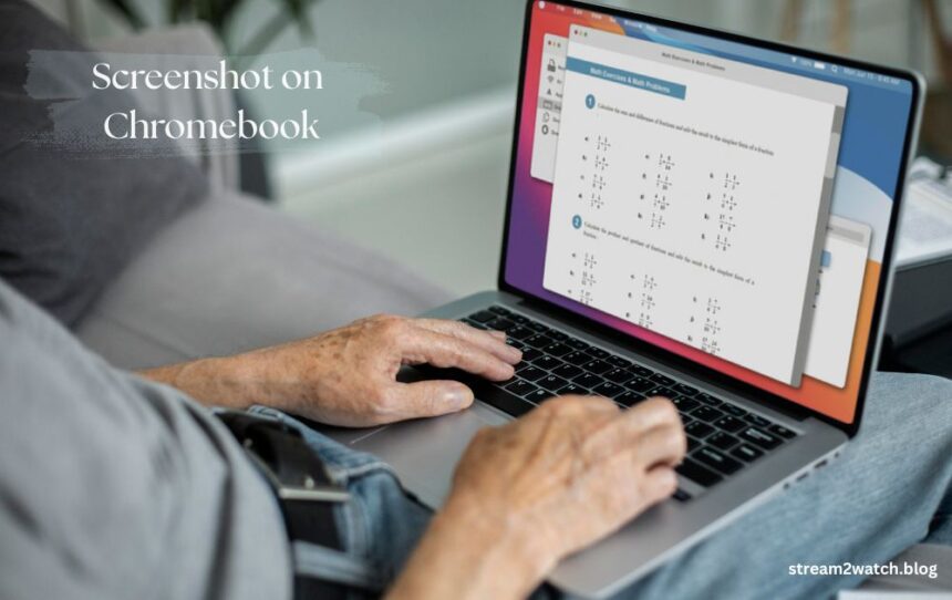 screenshot on chromebook